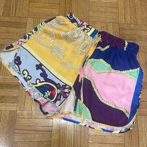 Printed Top/Short set